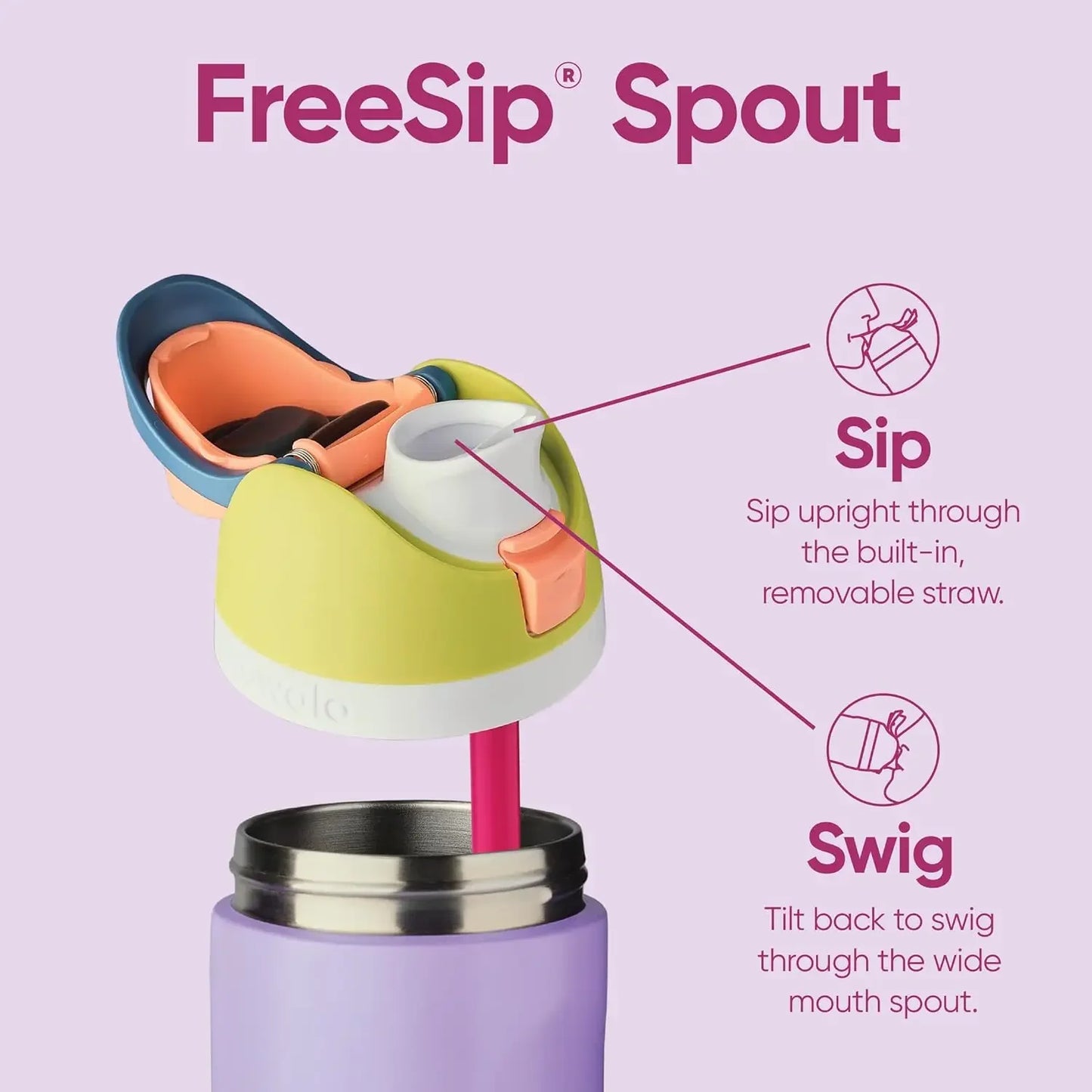 Owala FreeSip Bottle בקבוק אואלה
