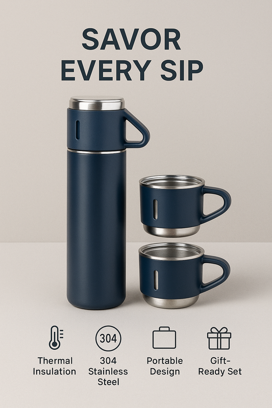 VACCUM CupTop SET סט בקבוק תרמי